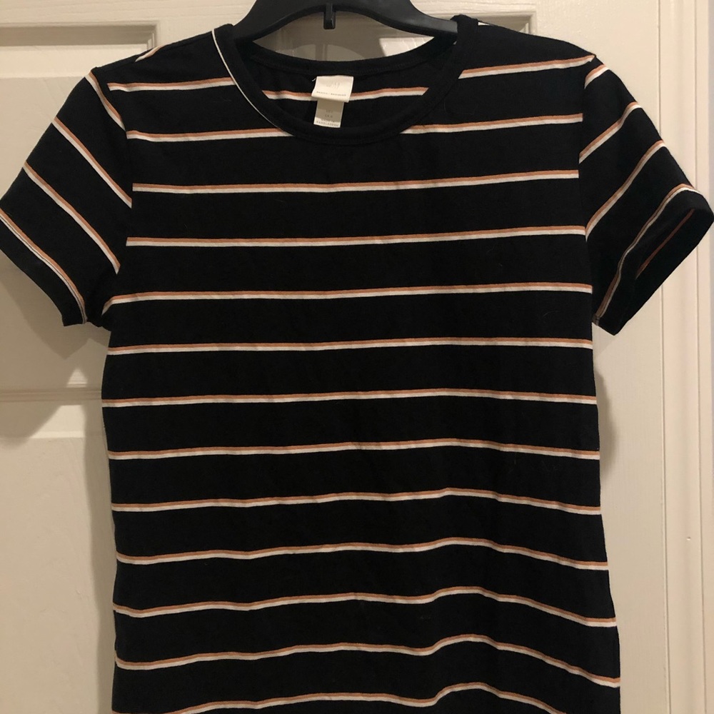 Black Striped TShirt